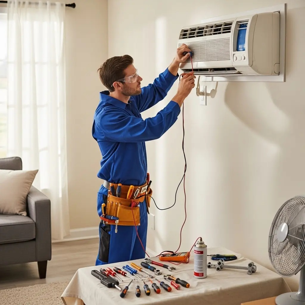 Yunusemre Vaillant Vaillant klima gaz dolumu ve bakım – Enerji verimliliği artırıldı. - Teknik servis örneği